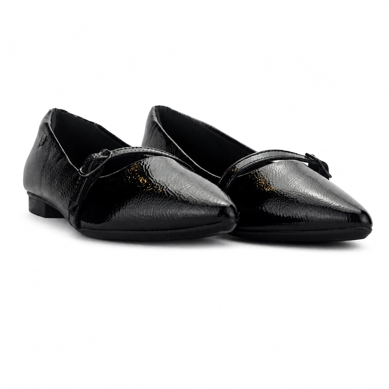 BALLERINA NEGRO MUJER CASUAL CHALADA MERCNEW - 5