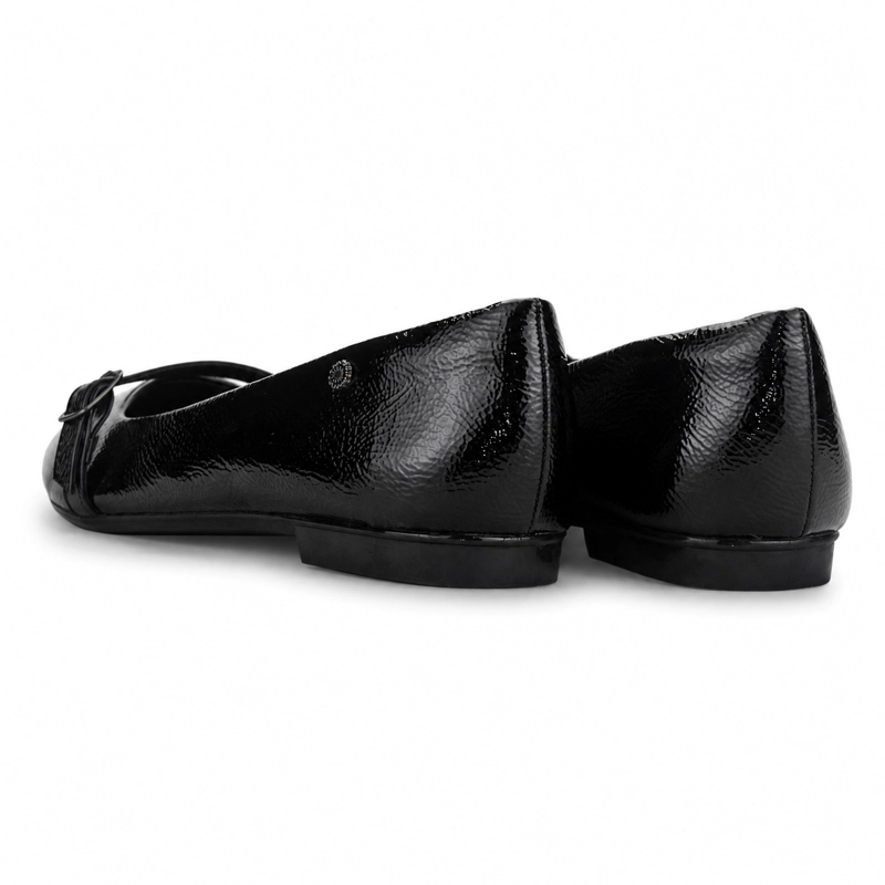 BALLERINA NEGRO MUJER CASUAL CHALADA MERCNEW - 6