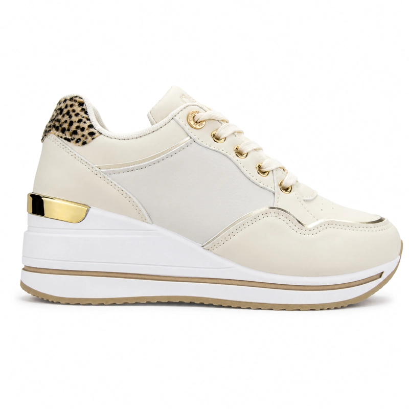 ZAPATILLA BEIGE MUJER URBANO CHALADA BOLKINEW - 1