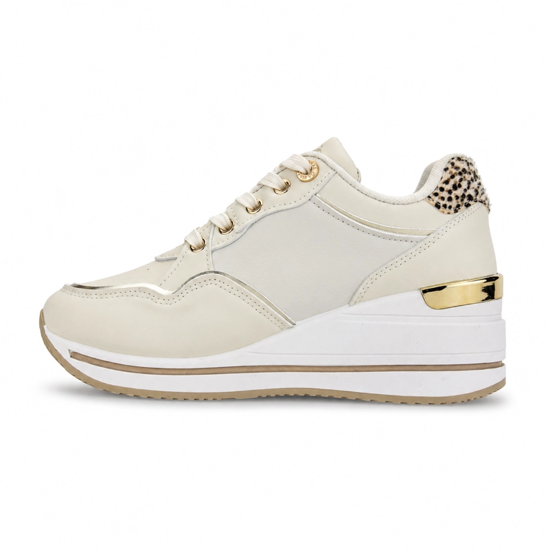 ZAPATILLA BEIGE MUJER URBANO CHALADA BOLKINEW - 2