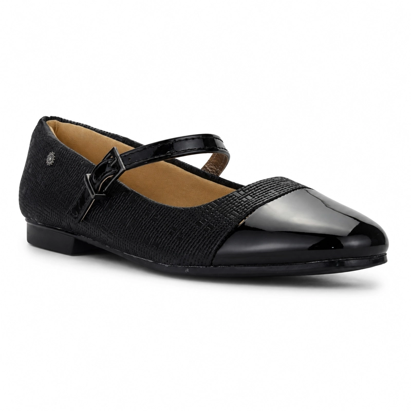 BALLERINA NEGRO MUJER CASUAL CHALADA NAZZER - 3