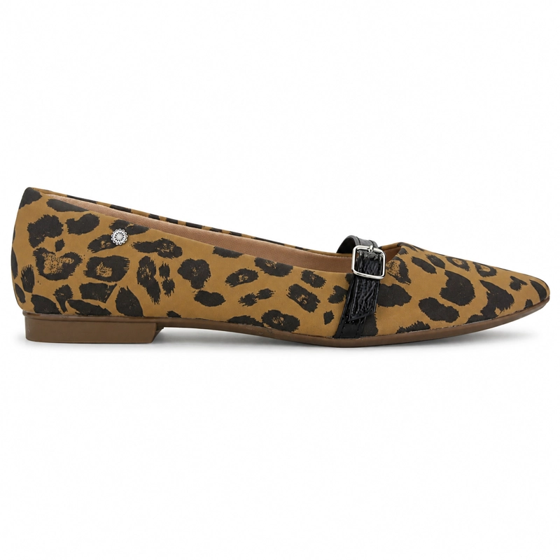 BALLERINA PRINT MUJER CASUAL CHALADA MERCNEW - 1