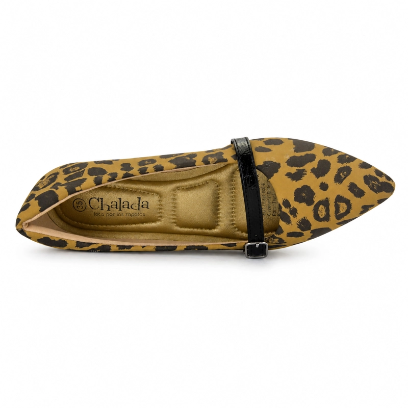 BALLERINA PRINT MUJER CASUAL CHALADA MERCNEW - 5