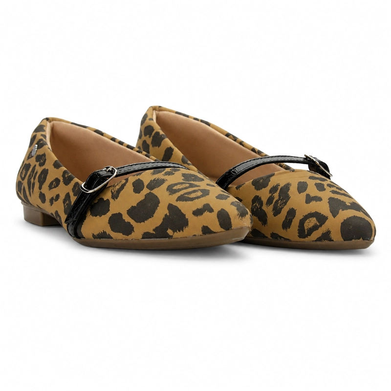 BALLERINA PRINT MUJER CASUAL CHALADA MERCNEW - 6