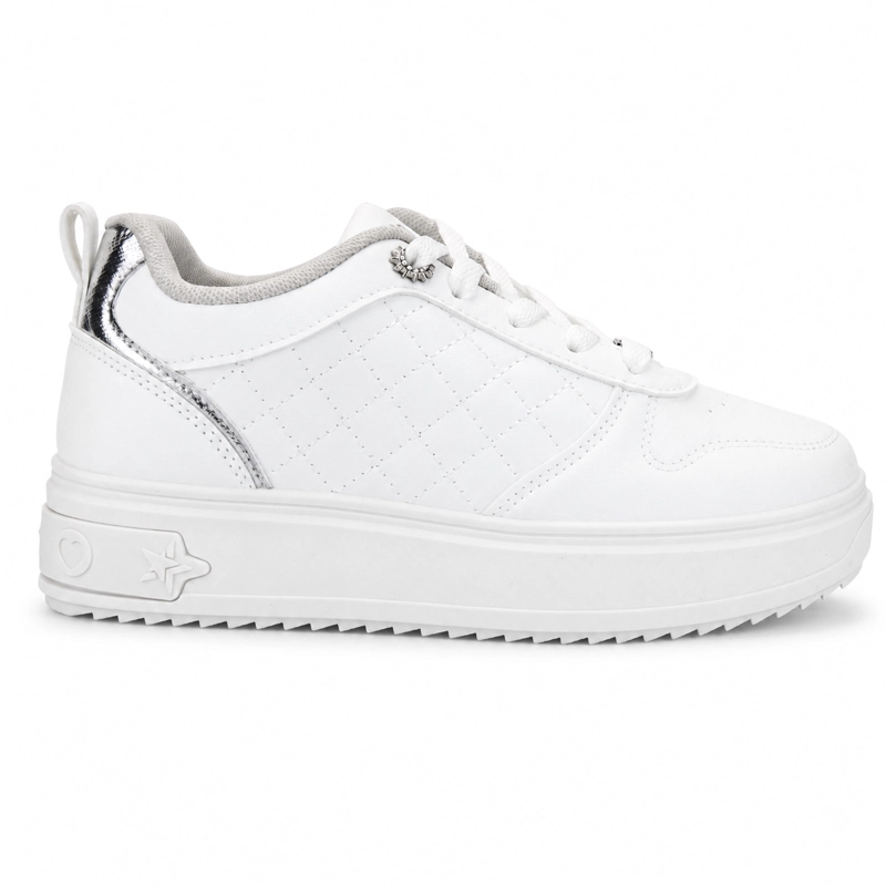 ZAPATILLA BLANCO MUJER URBANO CHALADA STAR - 1