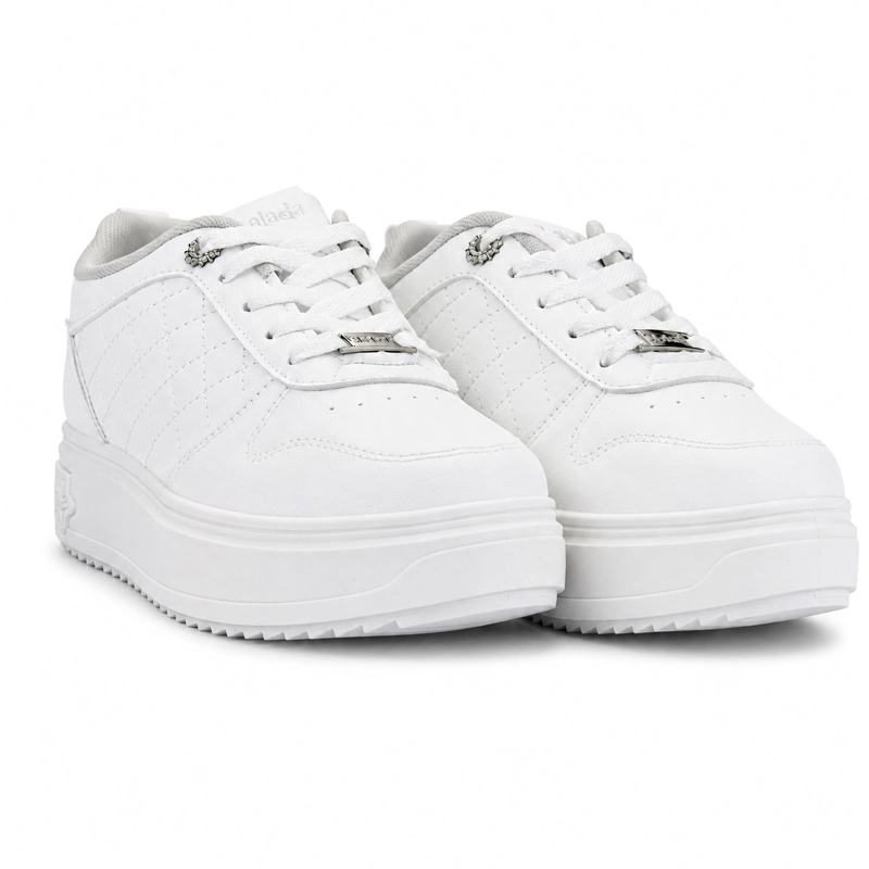 ZAPATILLA BLANCO MUJER URBANO CHALADA STAR - 7