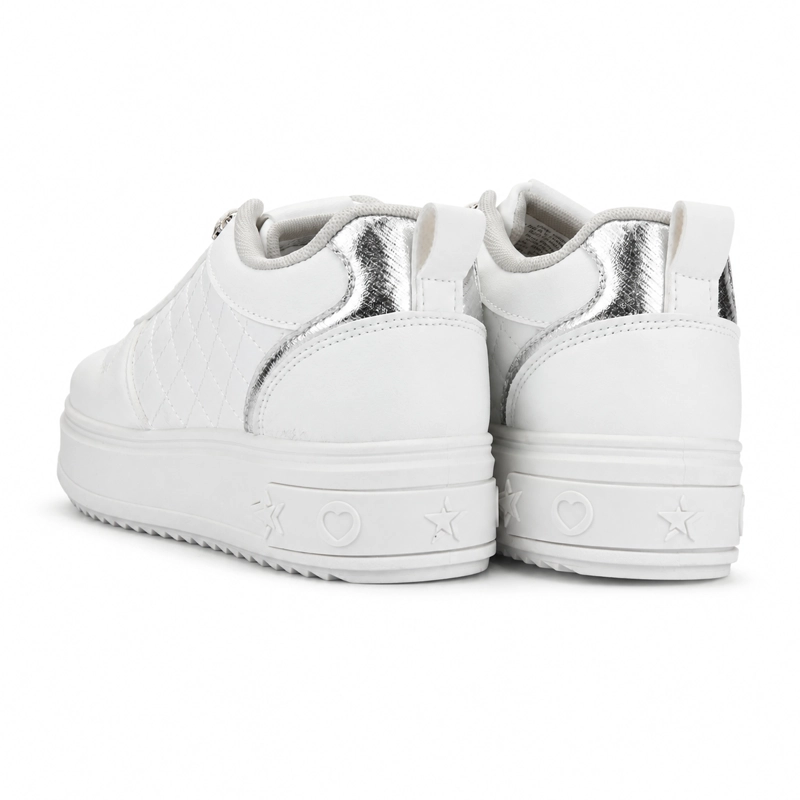 ZAPATILLA BLANCO MUJER URBANO CHALADA STAR - 8