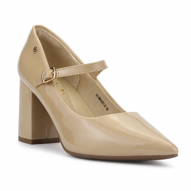 ZAPATO BEIGE MUJER CASUAL CHALADA BALDI - 3