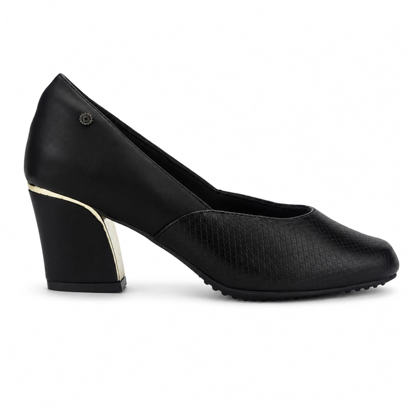 ZAPATO NEGRO MUJER CASUAL CHALADA CAROL - 1