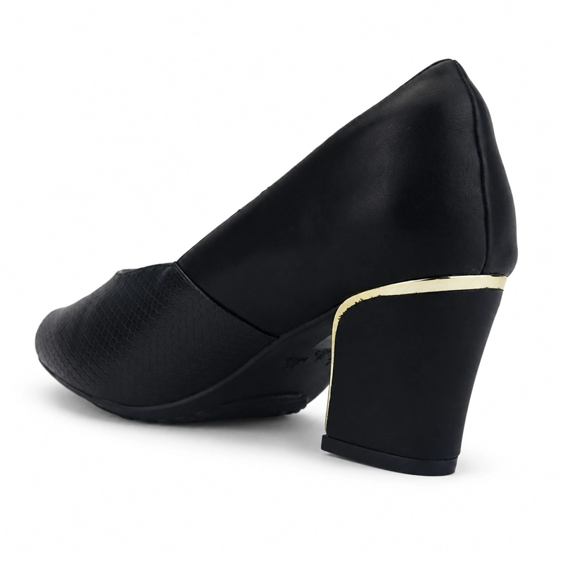 ZAPATO NEGRO MUJER CASUAL CHALADA CAROL - 4