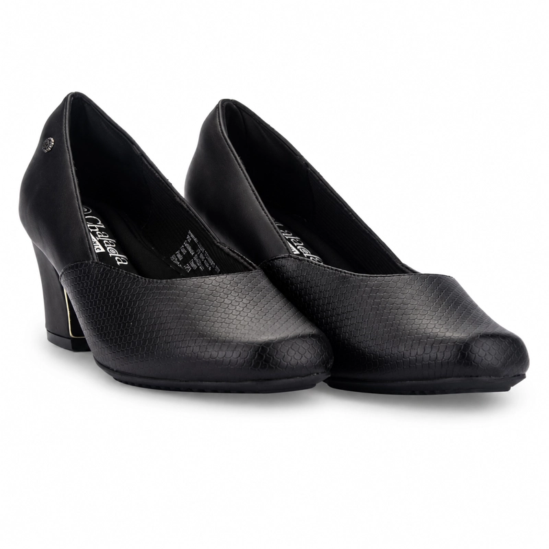 ZAPATO NEGRO MUJER CASUAL CHALADA CAROL - 5