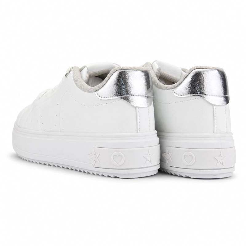 ZAPATILLA BLANCO MUJER URBANO CHALADA STAR - 8