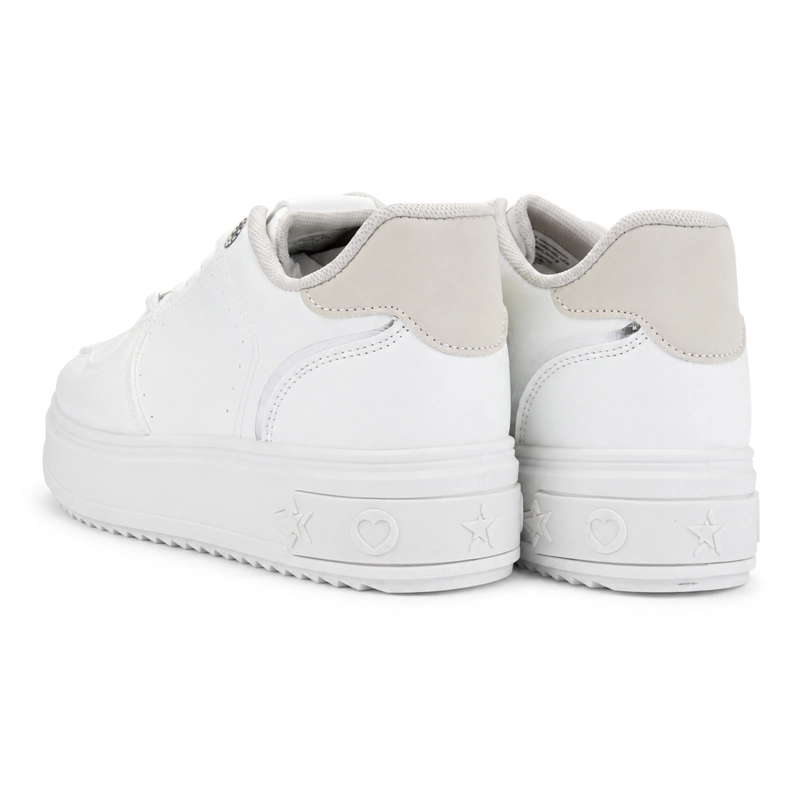 ZAPATILLA BLANCO MUJER URBANO CHALADA STAR - 8