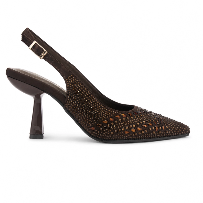 ZAPATO CAFE  MUJER CASUAL CHALADA REBI - 1