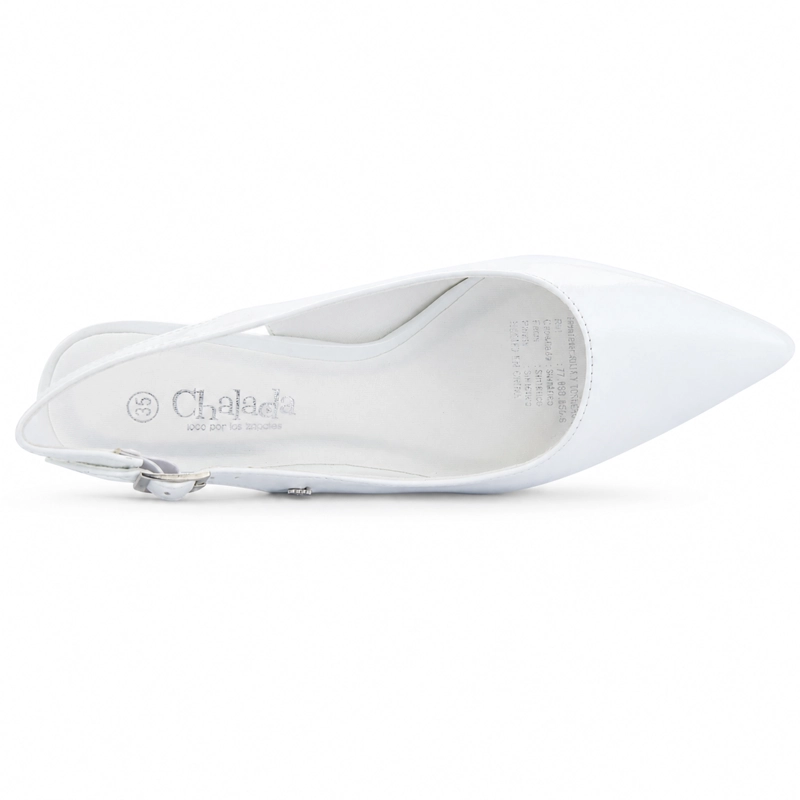 ZAPATO BLANCO MUJER CASUAL CHALADA FAIZA - 5