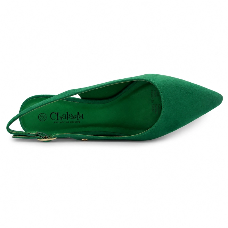 ZAPATO VERDE MUJER CASUAL CHALADA FAIZA - 5