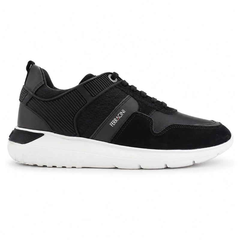 ZAPATILLA NEGRO HOMBRE URBANO FERRACINI 9246 - 1