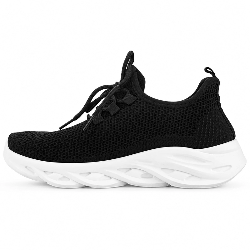 ZAPATILLA NEGRO MUJER URBANO FUNWAY SOCKET - 2