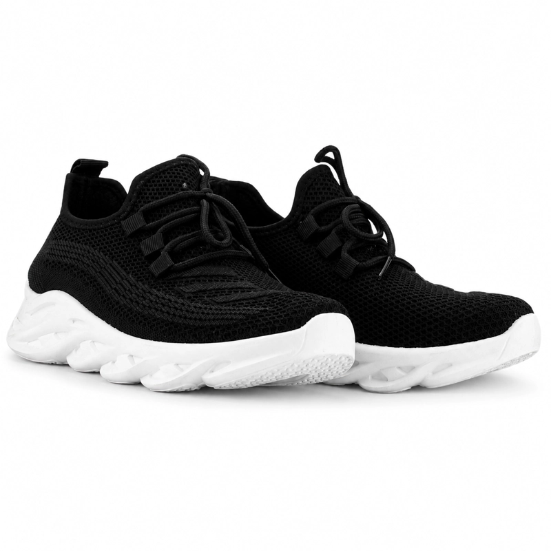 ZAPATILLA NEGRO MUJER URBANO FUNWAY SOCKET - 5