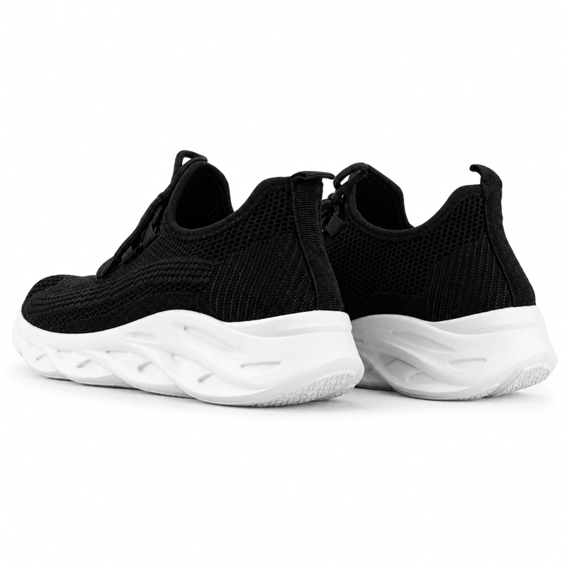 ZAPATILLA NEGRO MUJER URBANO FUNWAY SOCKET - 6