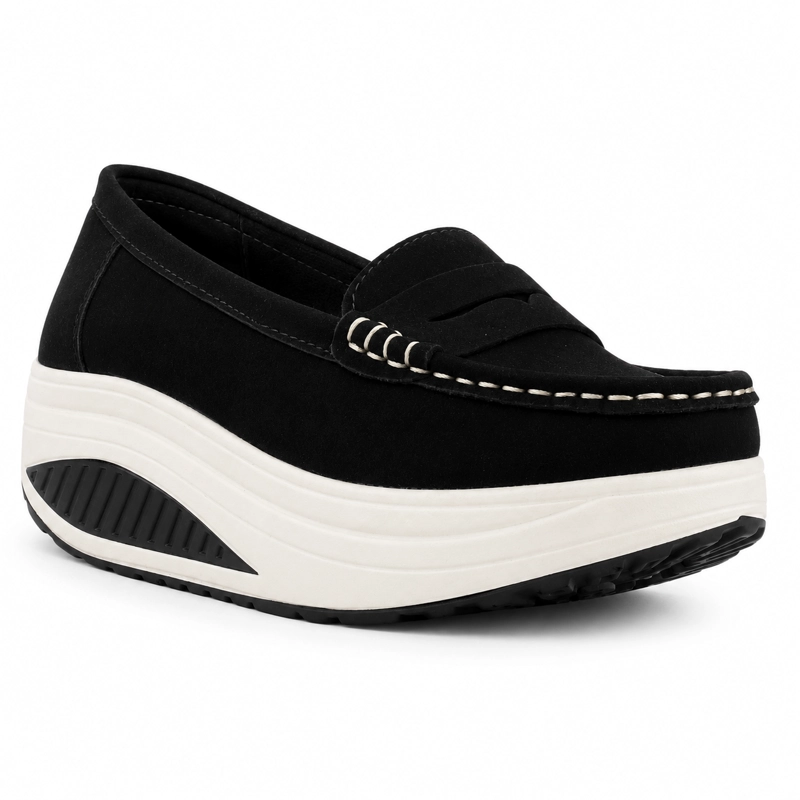 ZAPATILLA NEGRO MUJER URBANO FUNWAY TIJA - 3