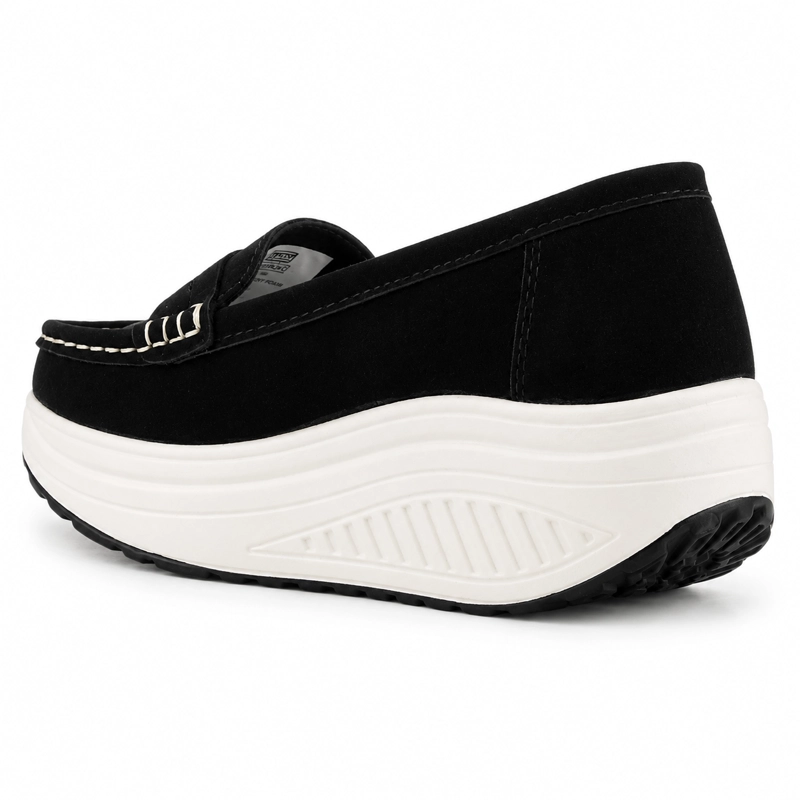 ZAPATILLA NEGRO MUJER URBANO FUNWAY TIJA - 4