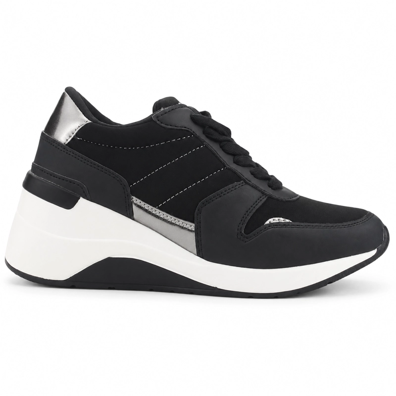 ZAPATILLA NEGRO MUJER URBANO FUNWAY SALY - 1