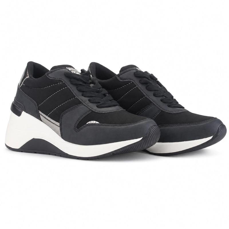 ZAPATILLA NEGRO MUJER URBANO FUNWAY SALY - 5
