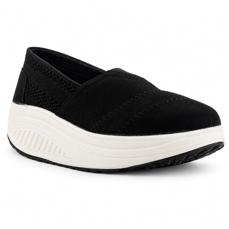 ZAPATILLA NEGRO MUJER URBANO FUNWAY TIJA - 3