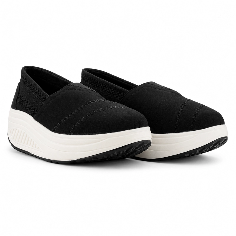 ZAPATILLA NEGRO MUJER URBANO FUNWAY TIJA - 5
