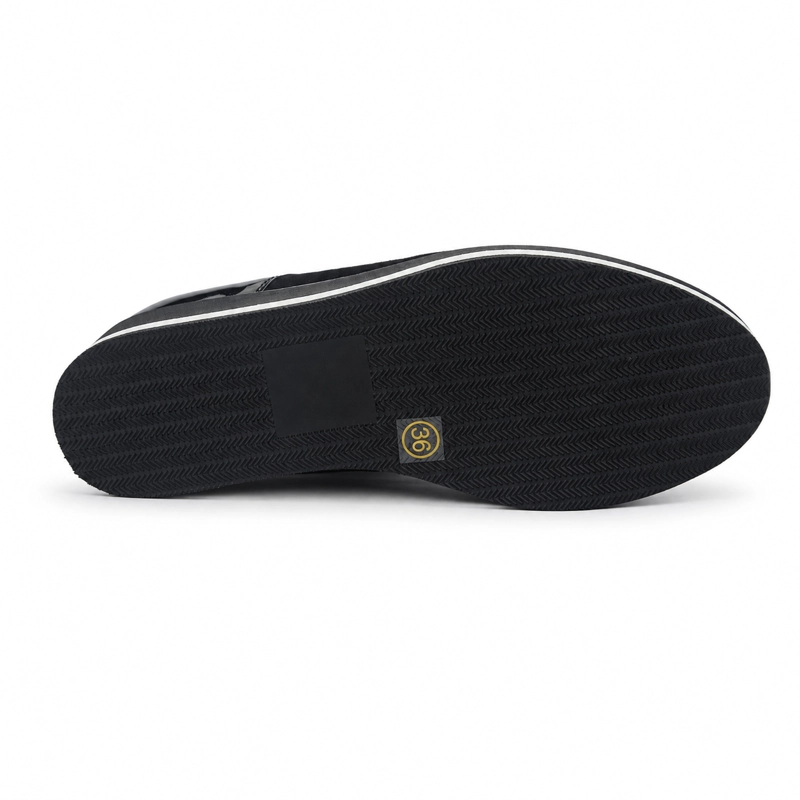 ZAPATO NEGRO MUJER CASUAL CHALADA GATE - 6