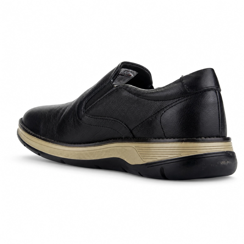 ZAPATO FERRACINI HOMBRE 5545 FLUENCE NEGRO CASUAL - 4