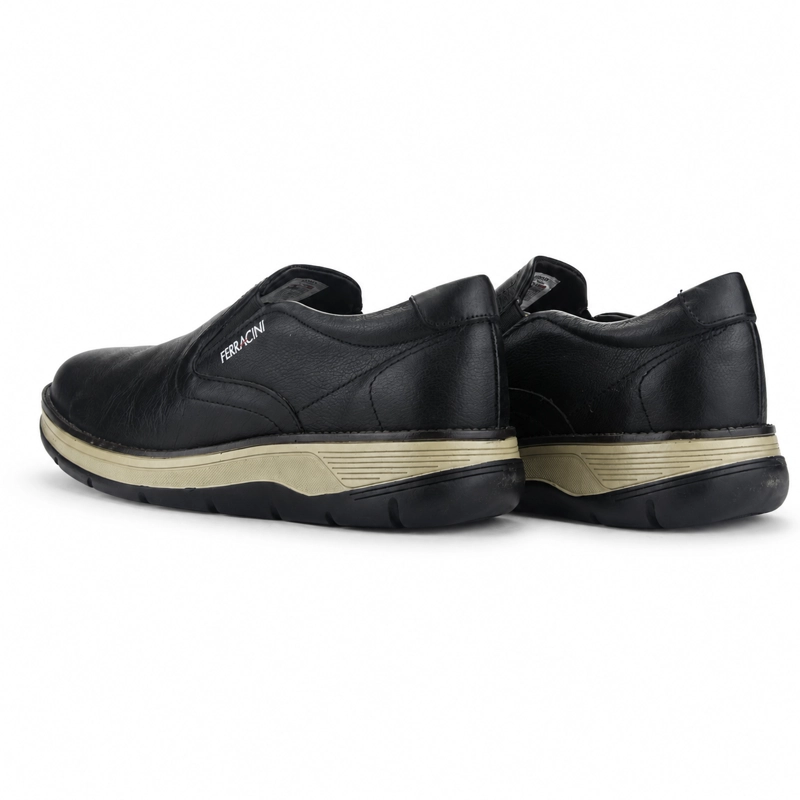 ZAPATO FERRACINI HOMBRE 5545 FLUENCE NEGRO CASUAL - 6