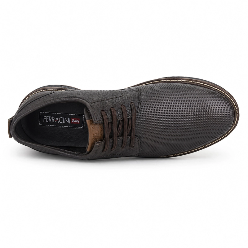 ZAPATO FERRACINI HOMBRE 3302 PLAY CAFE  CASUAL - 5