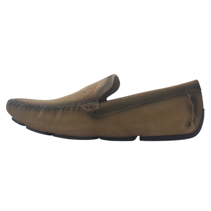 MOCASIN FERRACINI HOMBRE 2774 MALI GRIS CASUAL - 2