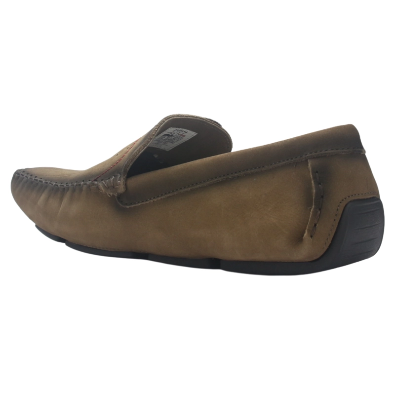 MOCASIN FERRACINI HOMBRE 2774 MALI GRIS CASUAL - 4
