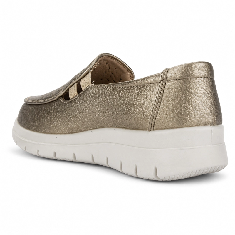 ZAPATO DORADO MUJER CASUAL CHALADA FINEST - 4