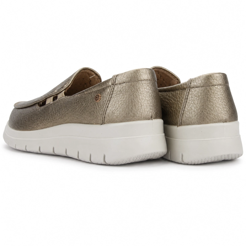 ZAPATO DORADO MUJER CASUAL CHALADA FINEST - 8