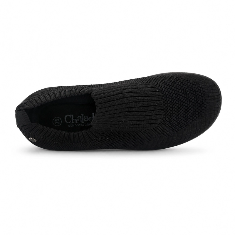 ZAPATILLA NEGRO MUJER CASUAL CHALADA TANDI - 5
