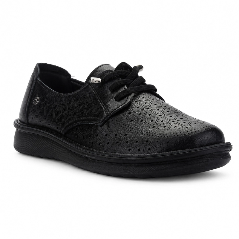 ZAPATO NEGRO MUJER CASUAL CHALADA MUSALOW - 3