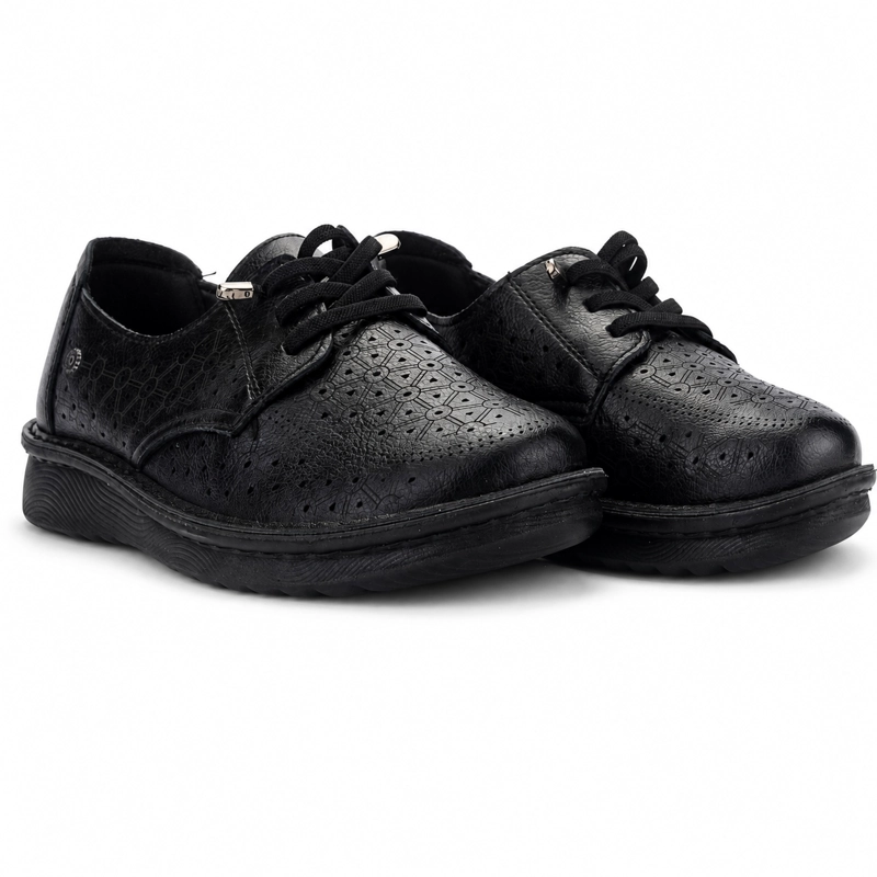 ZAPATO NEGRO MUJER CASUAL CHALADA MUSALOW - 6