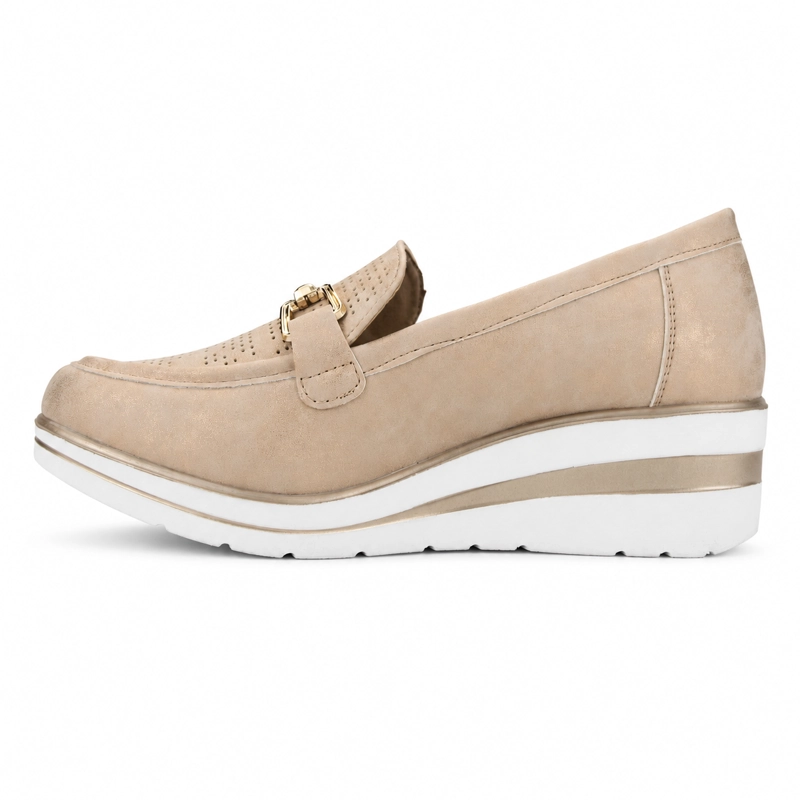 MOCASIN ROSADO MUJER CASUAL CHALADA ZLAT - 2