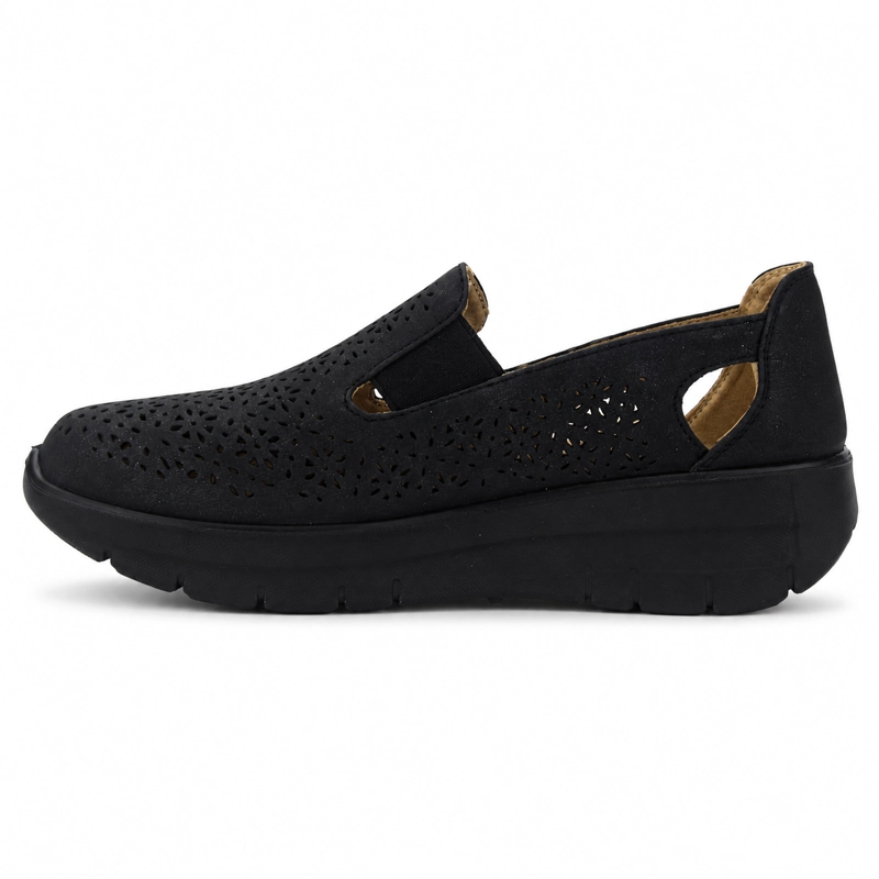 ZAPATO NEGRO MUJER CASUAL CHALADA NEPTUN - 2
