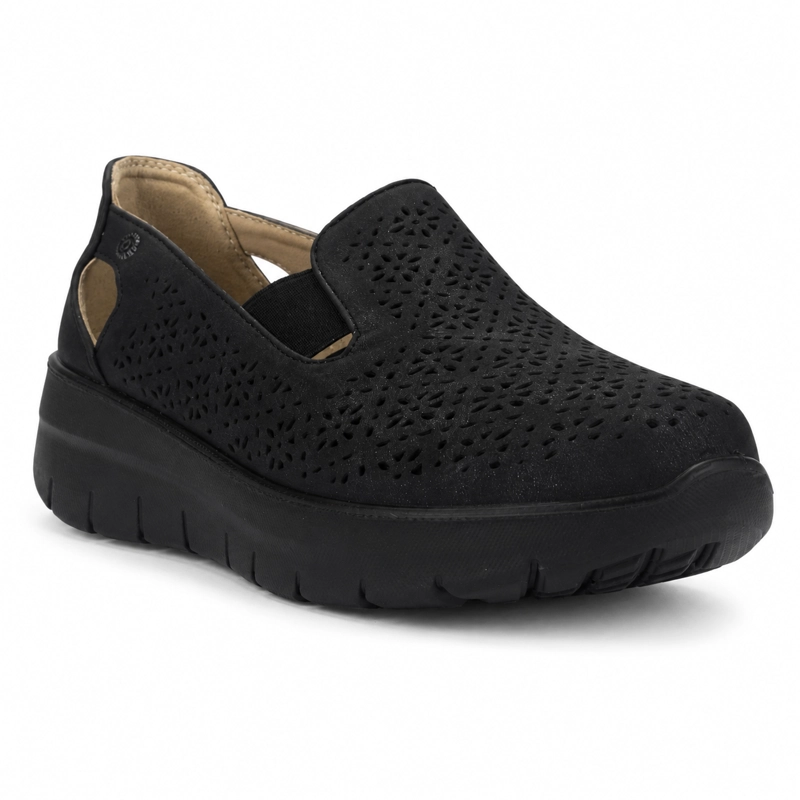 ZAPATO NEGRO MUJER CASUAL CHALADA NEPTUN - 3