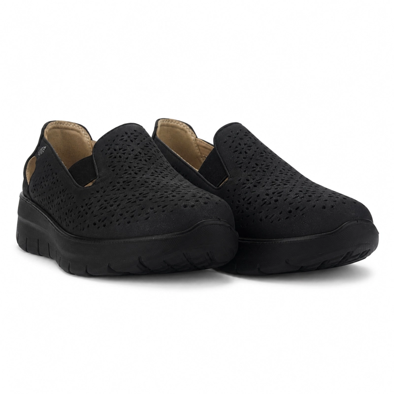 ZAPATO NEGRO MUJER CASUAL CHALADA NEPTUN - 5
