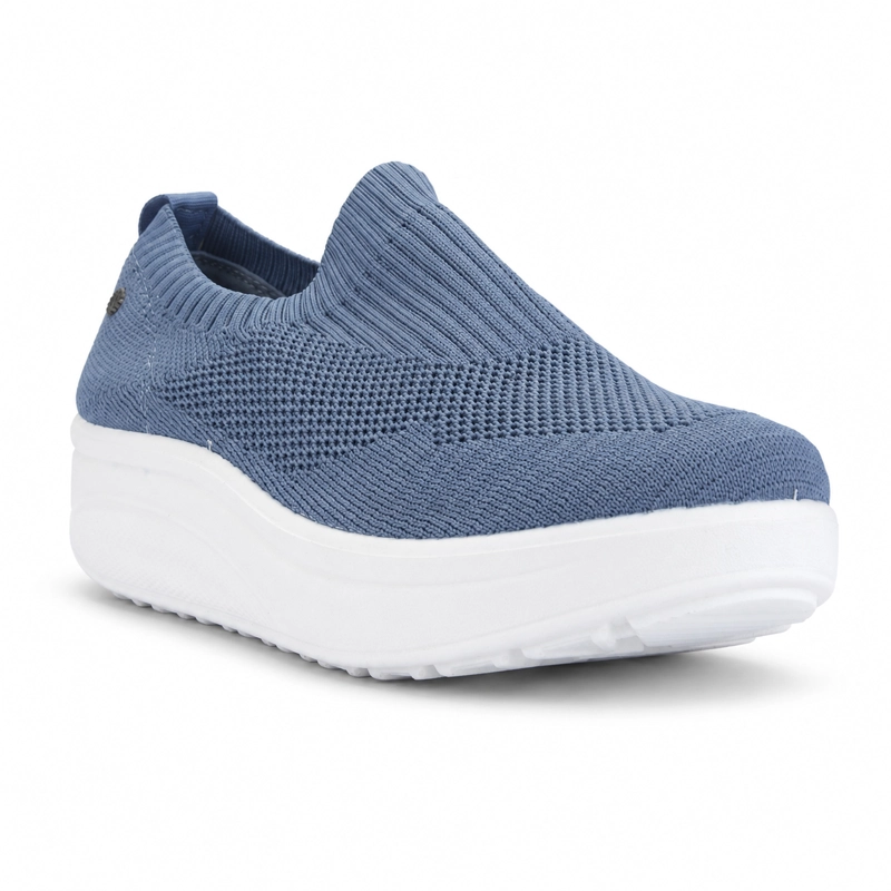 ZAPATILLA AZUL MUJER CASUAL CHALADA TANDI - 3
