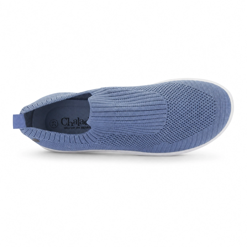 ZAPATILLA AZUL MUJER CASUAL CHALADA TANDI - 5