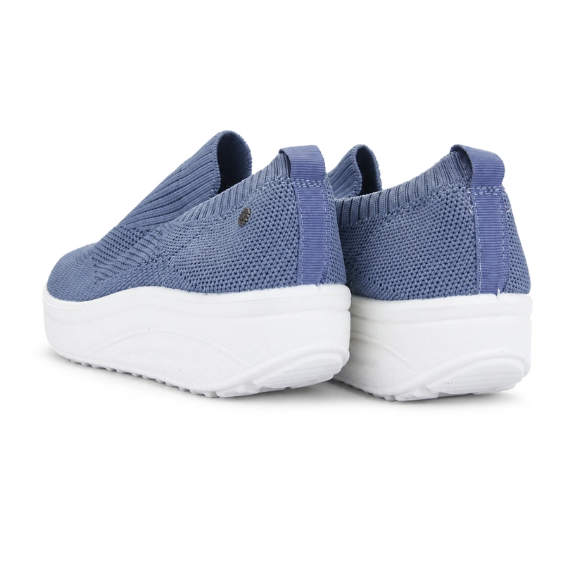 ZAPATILLA AZUL MUJER CASUAL CHALADA TANDI - 8