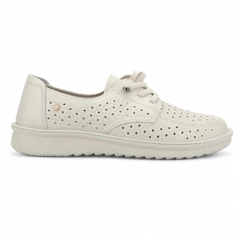 ZAPATO BEIGE MUJER CASUAL CHALADA MUSALOW - 1