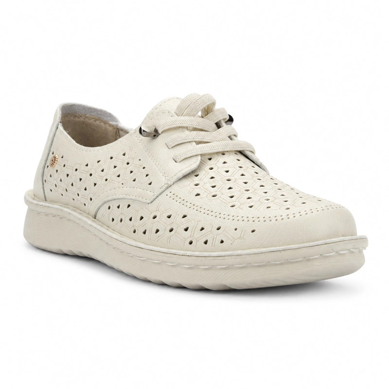 ZAPATO BEIGE MUJER CASUAL CHALADA MUSALOW - 3